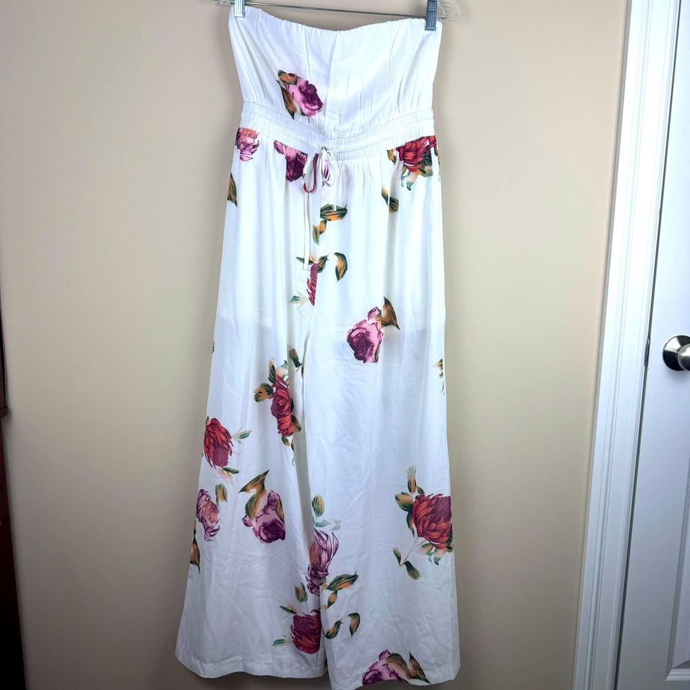 Hello Molly NWT Middle of the Hill Jumpsuit‎ White Size Large/8